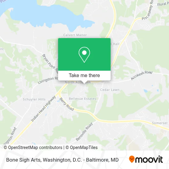 Bone Sigh Arts map