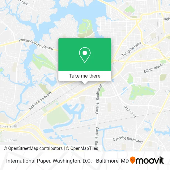 International Paper map