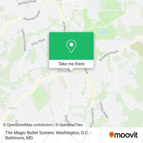 The Magic Bullet System map