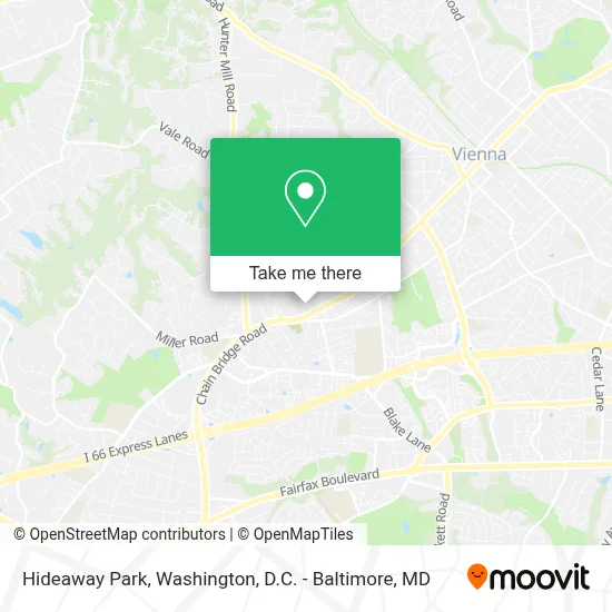 Hideaway Park map