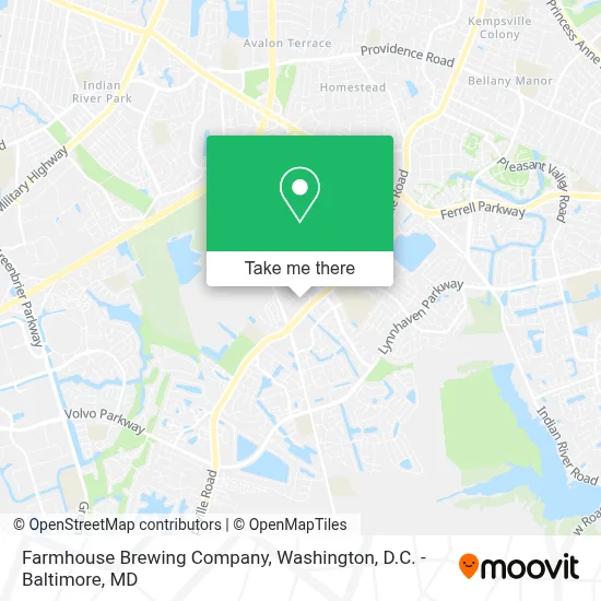 Farmhouse Brewing Company map