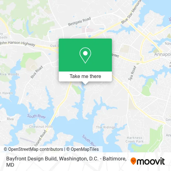 Bayfront Design Build map