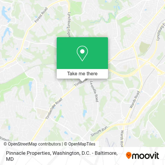 Pinnacle Properties map