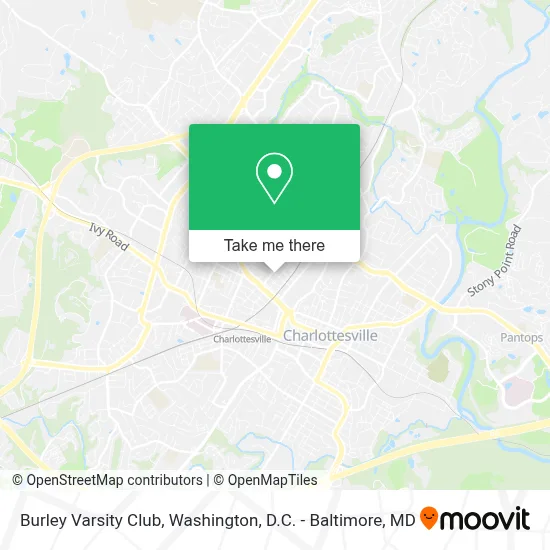 Burley Varsity Club map
