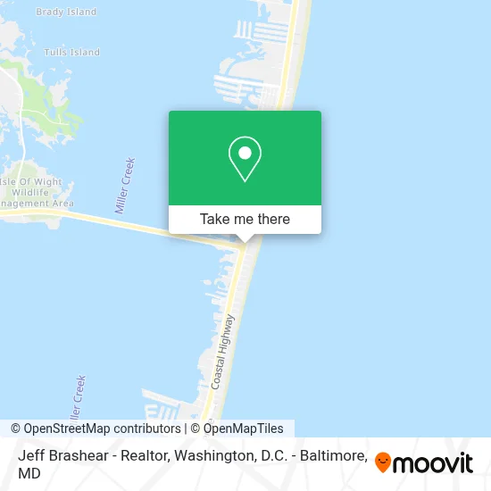 Jeff Brashear - Realtor map