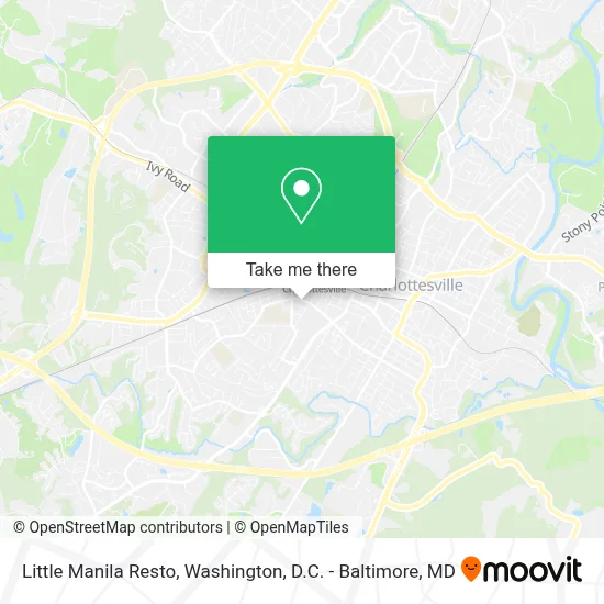 Little Manila Resto map