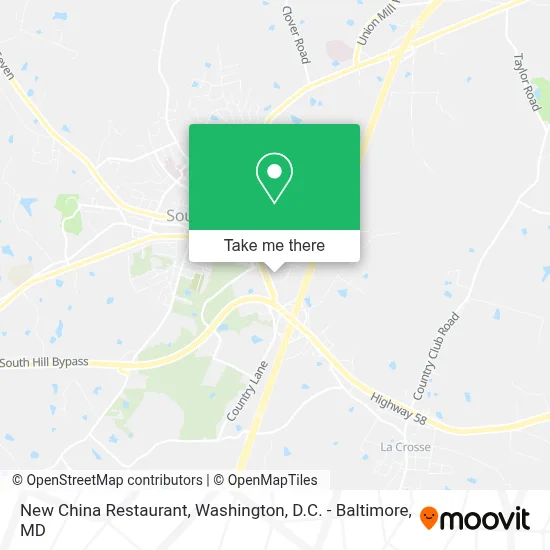 New China Restaurant map