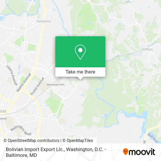 Bolivian Import Export Llc. map