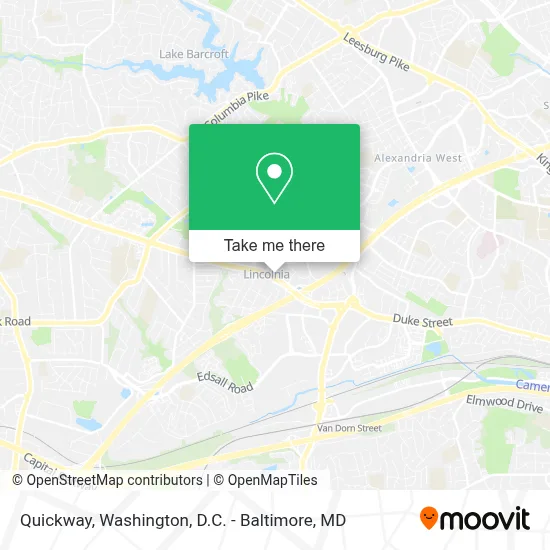 Quickway map