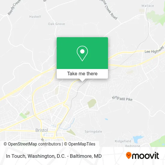 In Touch map