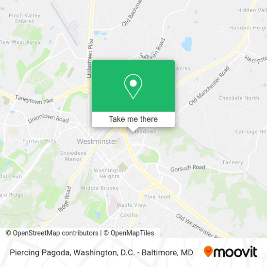 Piercing Pagoda map