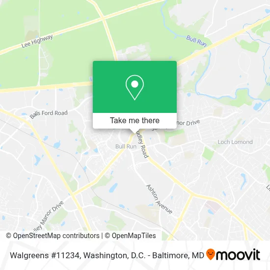 Walgreens #11234 map