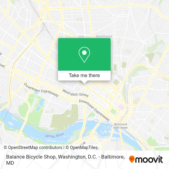 Balance Bicycle Shop map