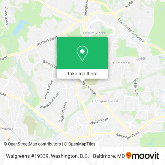 Walgreens #19339 map