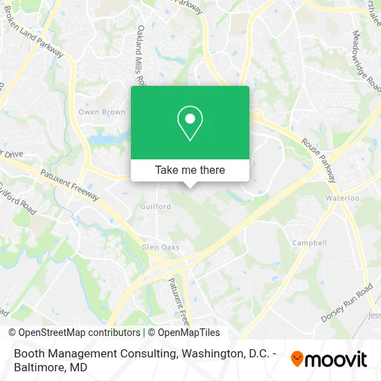 Booth Management Consulting map