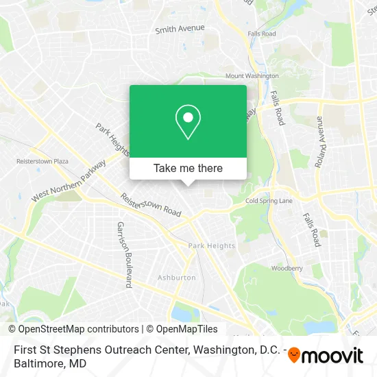 First St Stephens Outreach Center map