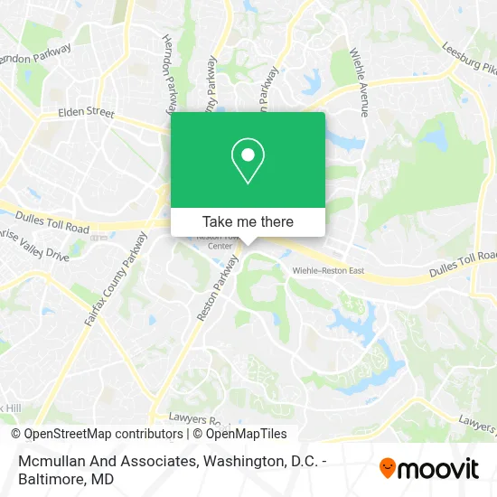 Mcmullan And Associates map