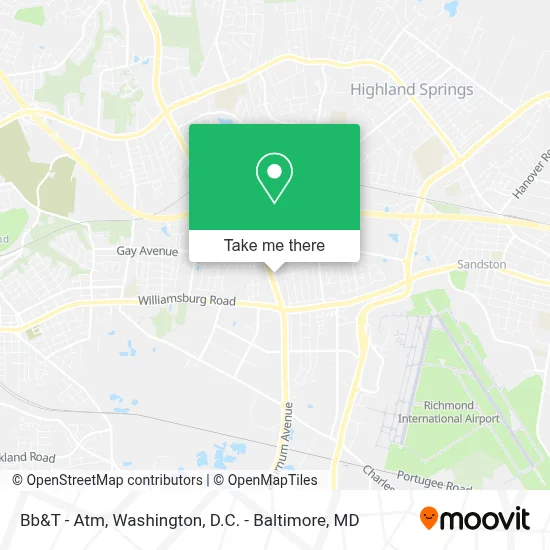 Bb&T - Atm map