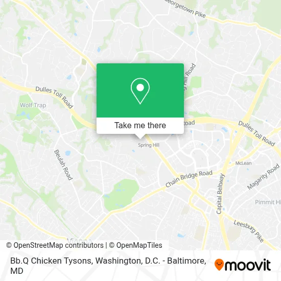 Bb.Q Chicken Tysons map
