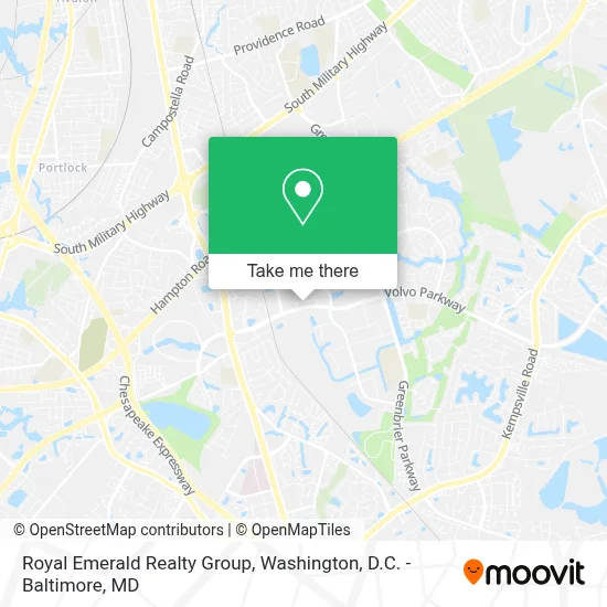 Royal Emerald Realty Group map