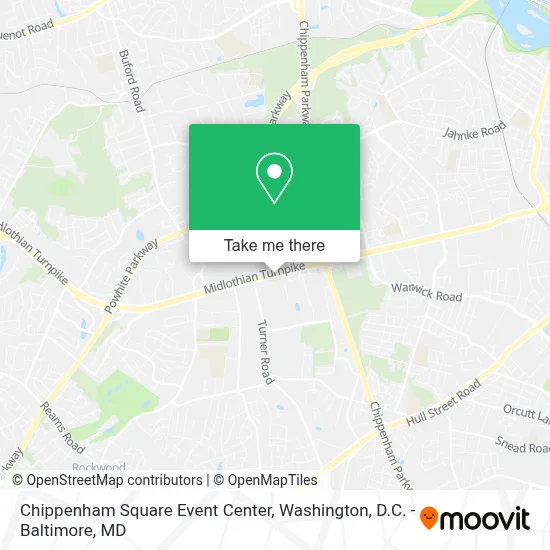 Chippenham Square Event Center map
