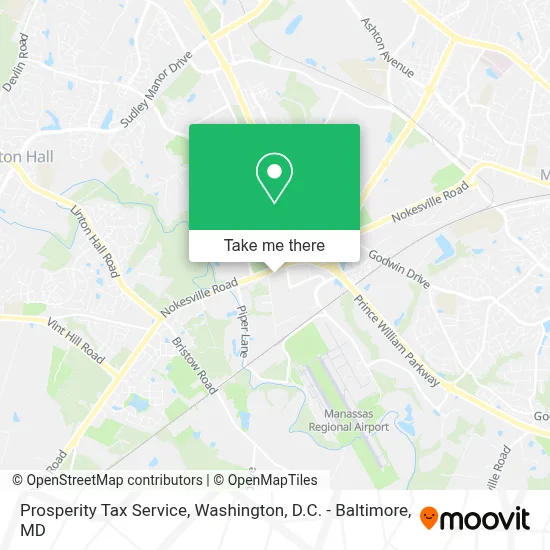 Prosperity Tax Service map