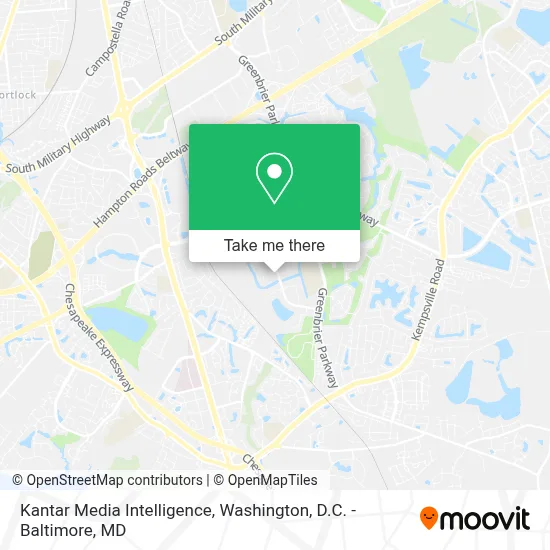 Kantar Media Intelligence map