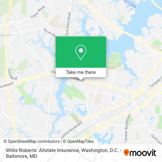 Willis Roberts: Allstate Insurance map