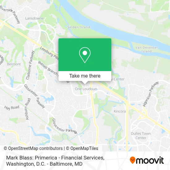 Mark Blass: Primerica - Financial Services map