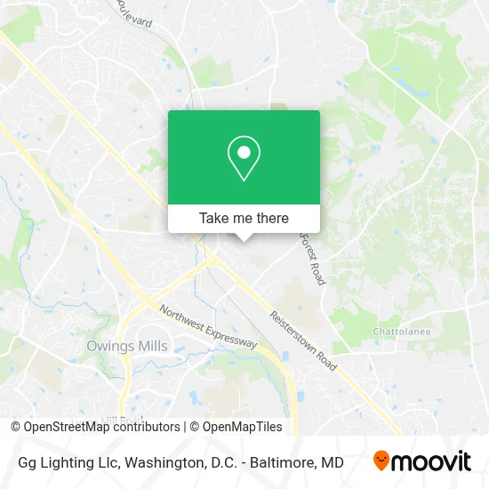 Gg Lighting Llc map