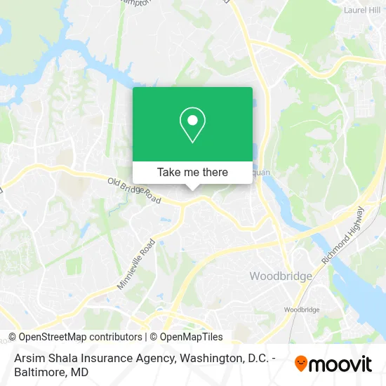 Arsim Shala Insurance Agency map