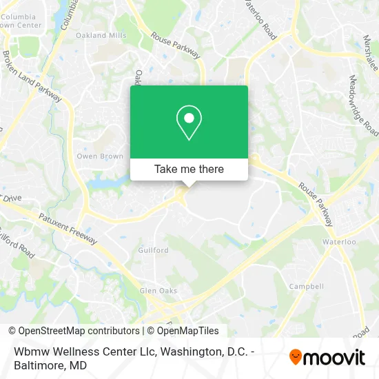Wbmw Wellness Center Llc map