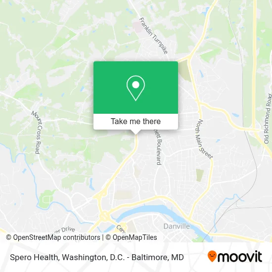 Spero Health map