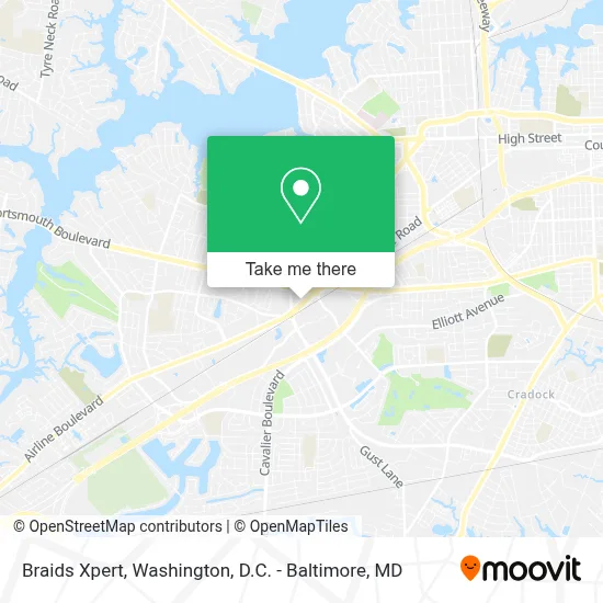 Braids Xpert map