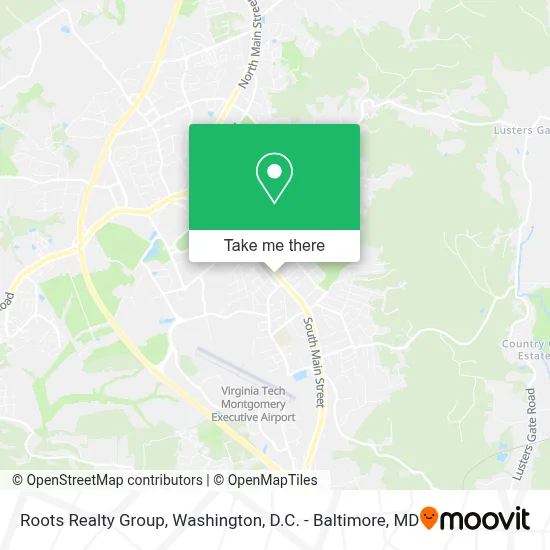 Roots Realty Group map