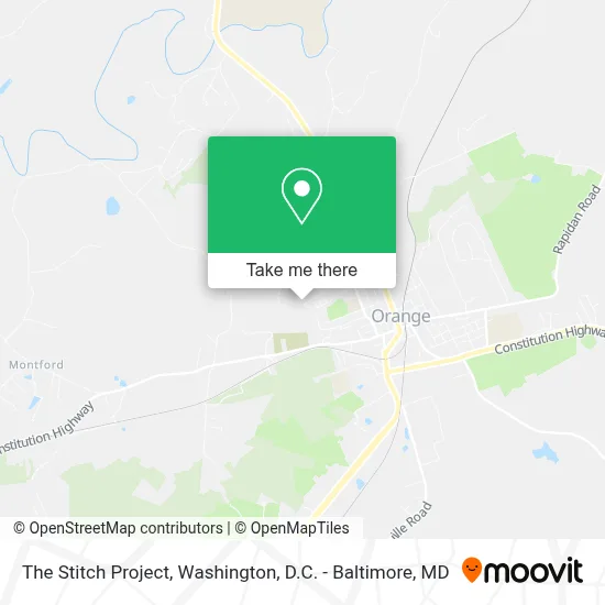 The Stitch Project map