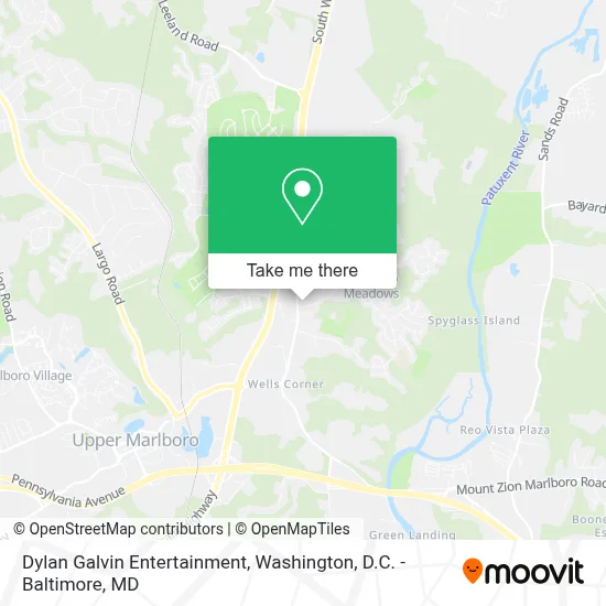 Dylan Galvin Entertainment map