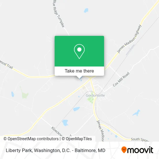 Liberty Park map
