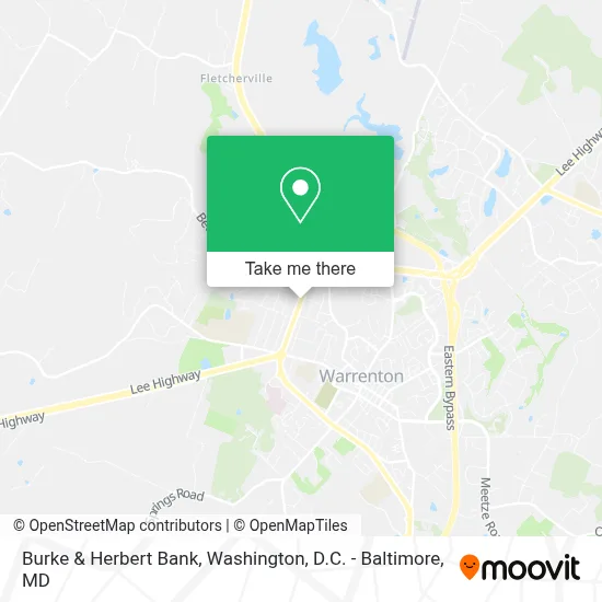 Burke & Herbert Bank map