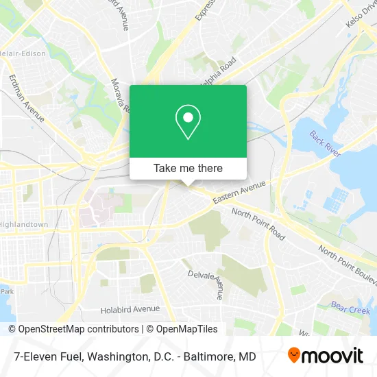 7-Eleven Fuel map
