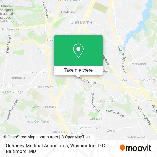 Ochaney Medical Associates map