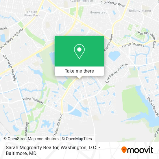 Sarah Mcgroarty Realtor map