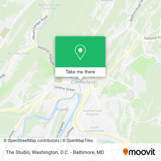 The Studio map