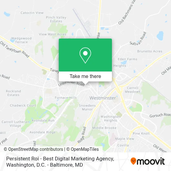 Persistent Roi - Best Digital Marketing Agency map