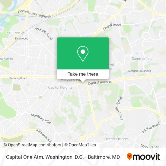 Capital One Atm map