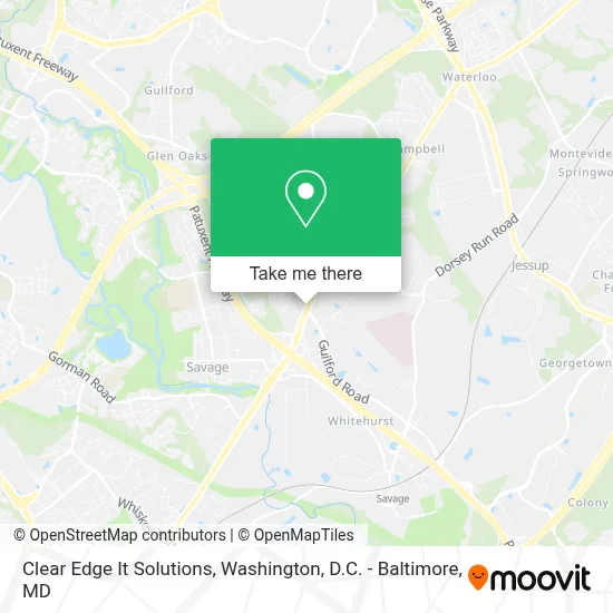 Clear Edge It Solutions map