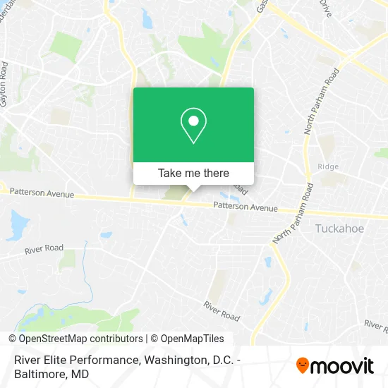 River Elite Performance map