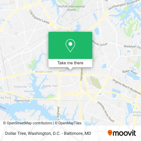 Dollar Tree map
