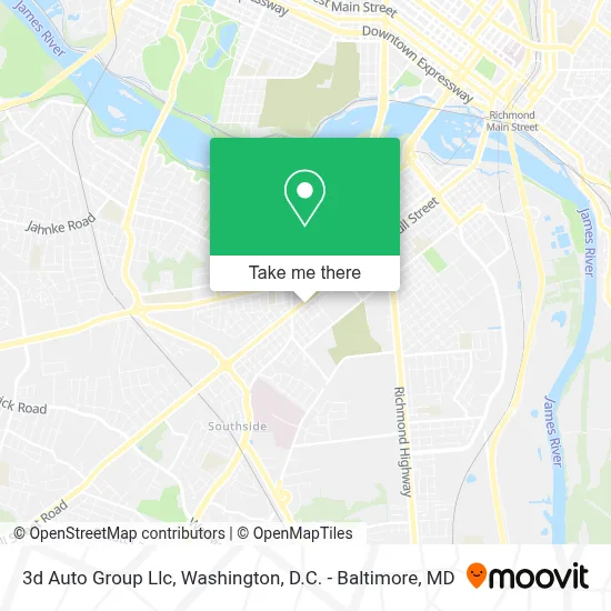 3d Auto Group Llc map