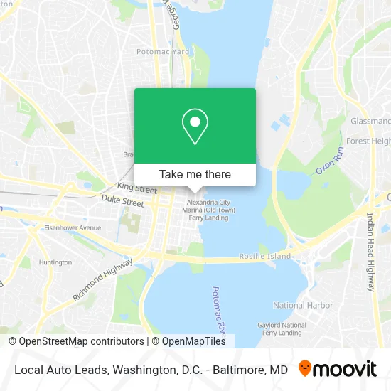 Local Auto Leads map